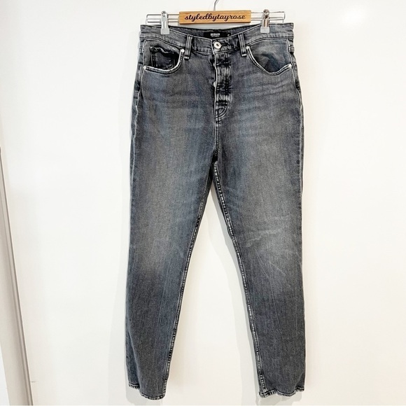 Hudson Holly High-Rise Straight Jeans - Picture 3 of 15